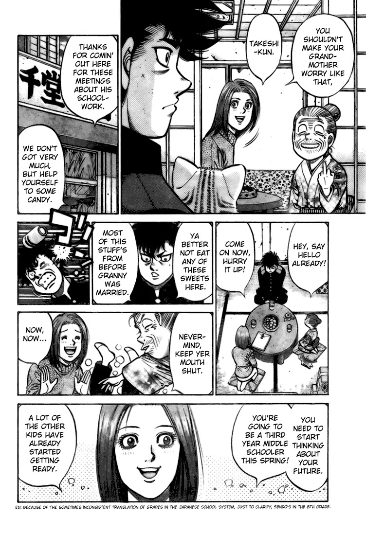 Hajime no Ippo: Fighting Spirit, Chapter 806.5 image 08